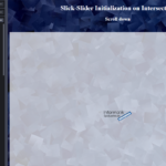 Slick Slider initialization with IntersectionObserver